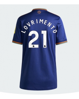 Newcastle United Tino Livramento #21 Maglia Gara Terza Repliche 2025-26 Donna Maniche Corte